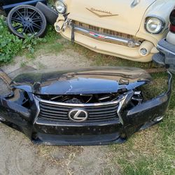 2013 To 2015 Lexus GS Bumper And Hood Parts 