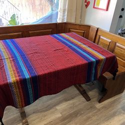 Breakfast Bench Nook and Table