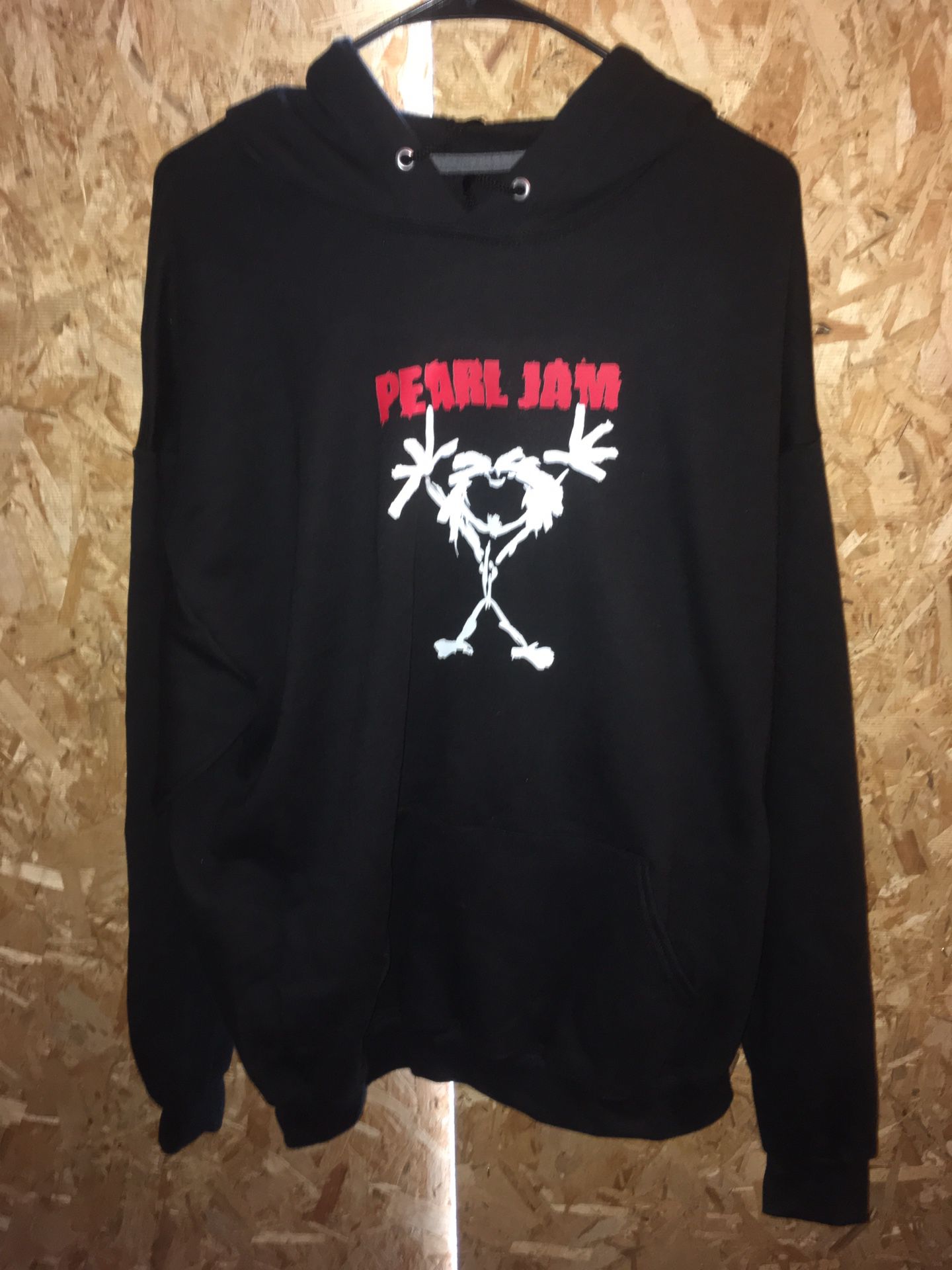 Pearl jam XL hoodie sweatshirt black