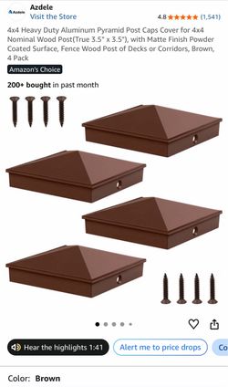 Post caps HD aluminum