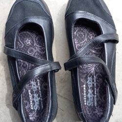 SKECHERS Shape Ups, Mary Jane Style Shoes “Black”