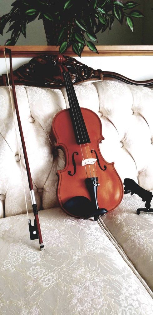 4/4 Full Size Violin With Case 