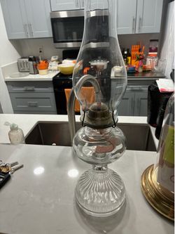 Old fashion oil lamp