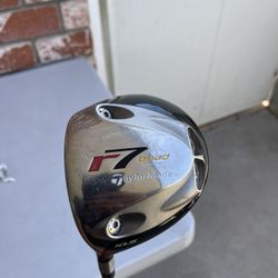 LH Taylormade R7 Quad Driver 10.5 degrees regular flex in great condition
