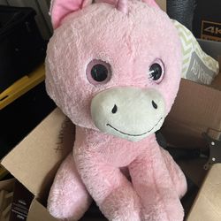Large PINK unicorn 