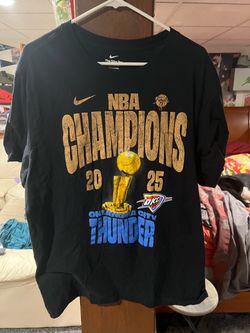 OKC Thunder 2025 NBA CHAMPIONS men’s 2xl