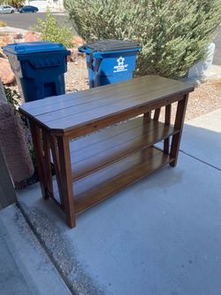 Table-Cabinet with adjustable table top