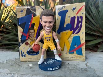 Luka Doncic  Dodgers/Lakers  theme bobblehead