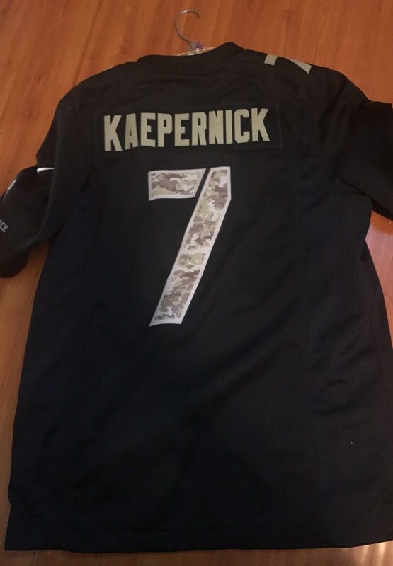 Kaepernick salute to service jersey new arrivals