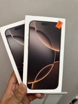 Factory Unlocked Apple iPhone 16 Pro Max 256gb BRAND NEW 