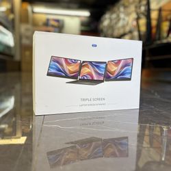 S3 Laptop Screen Extender 14” Triple Portable Monitor (Take It Home In Payment/ llévatelo a casa en pagos) 