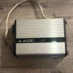 JL Audio JX1000/1D 1000 Watt Monoblock Class D Subwoofer Amplifier