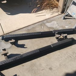 Jeep Commander Roof Rack, Side Steps And Front Bumper 