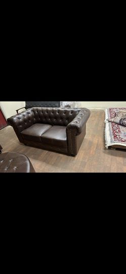 Brand NEW Chesterfield Four Piece Living Room Set Thumbnail