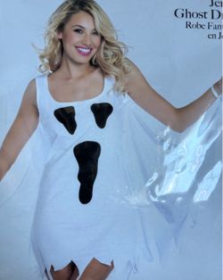 Adult Woman Ghost Dress Halloween Costume
