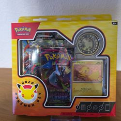 Pokemon Day 30th Anniversary Collection Pikachu New/ Factory Sealed