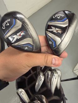 CALLAWAY XR16 4-HYBRID & 5-WOOD – FUJIKURA GRAPHITE SHAFTS!