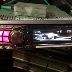 Alpine CDA-9855 Car Stereo Head Unit 