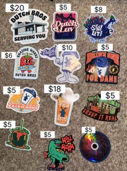 Official Collectable Dutch Bro Stickers