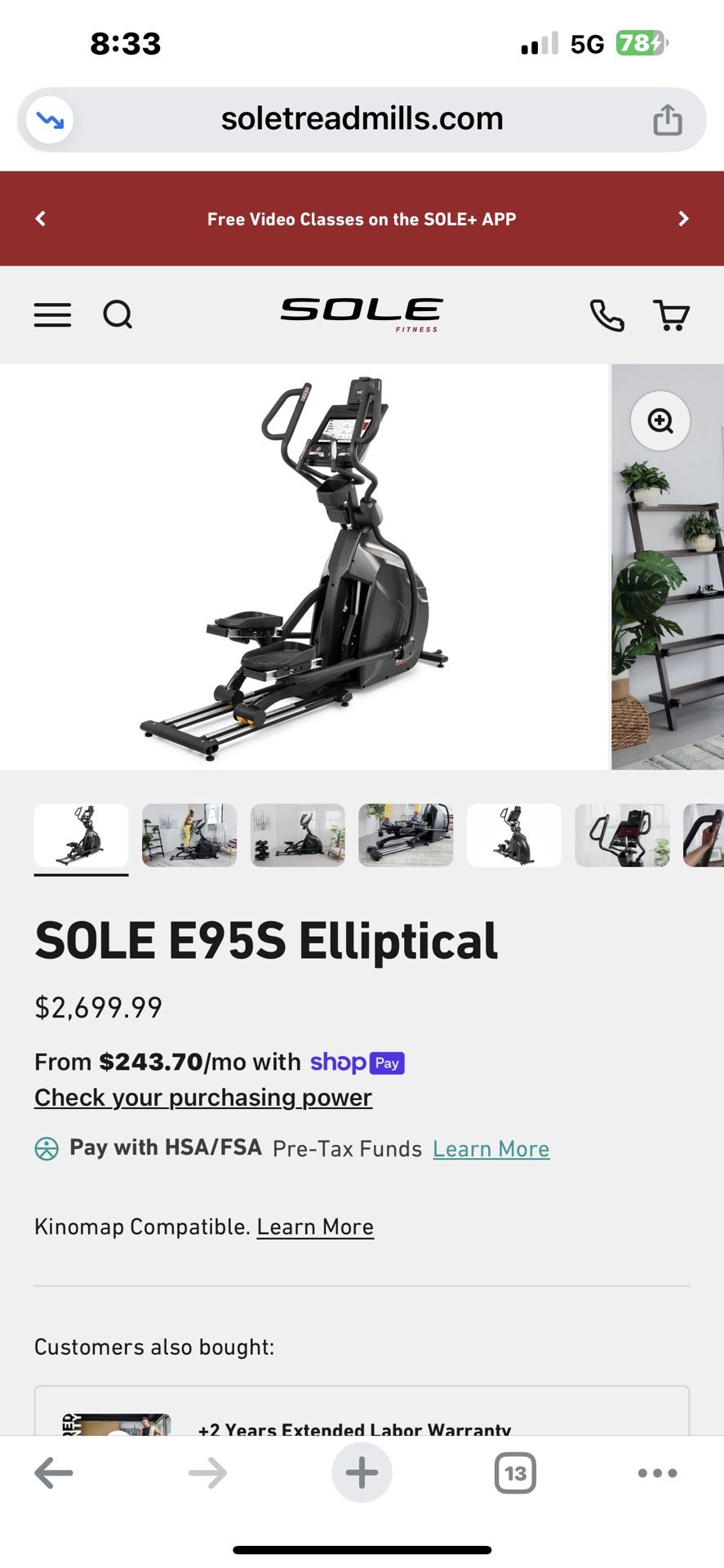 Brand New Fitness Equipment For Sale