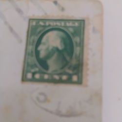 13 Green Washington 1cent Stamps 1912 All On Post Cards