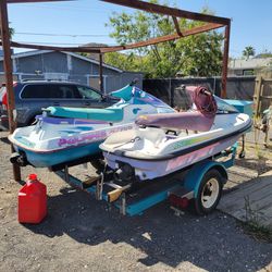 3 Waverunners With Trailers