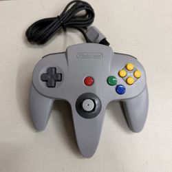 Nintendo 64 Controller (NUS-005) - Original Gray Tested And Working