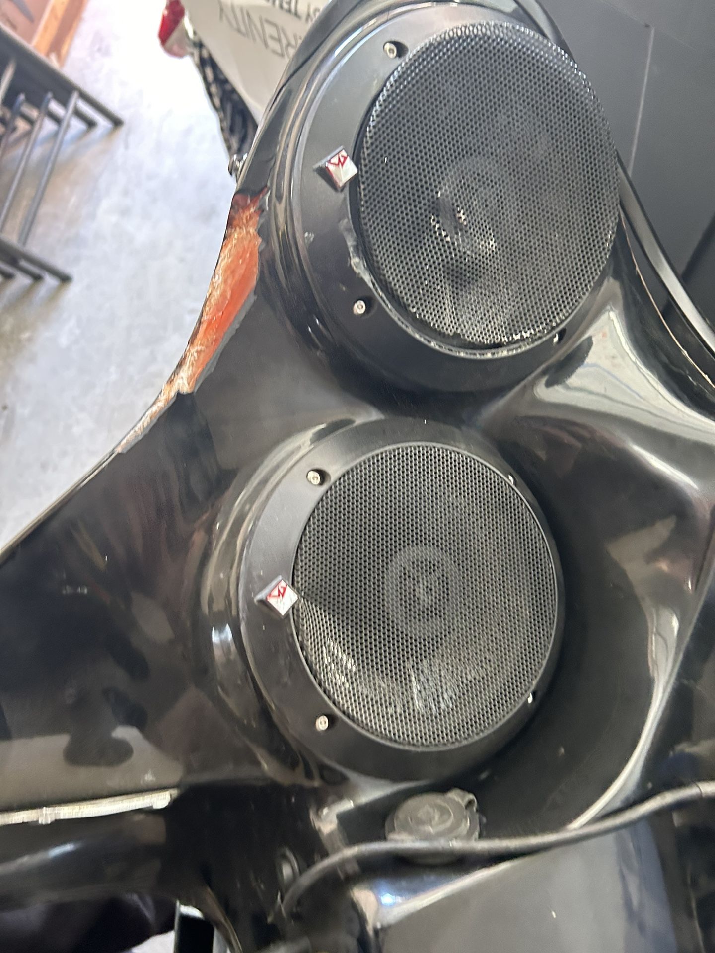 Harley Davison Parts Seat, Fairing Speakers Stereo