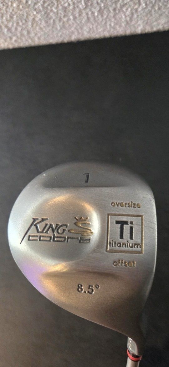 King Cobra Oversize Titanium 8.5° golf driver- Golf Club