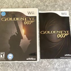 Nintendo Wii GoldenEYE 007