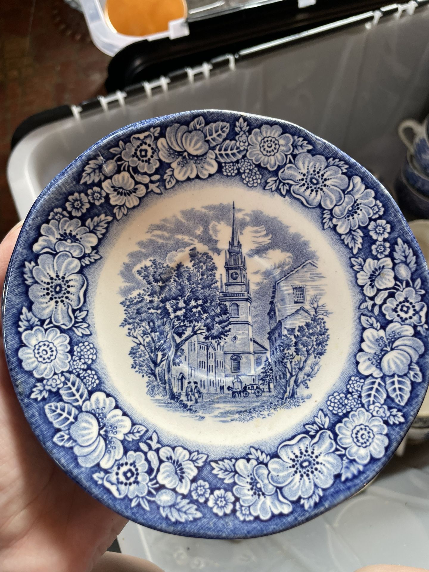 Vintage Plates And Glassware
