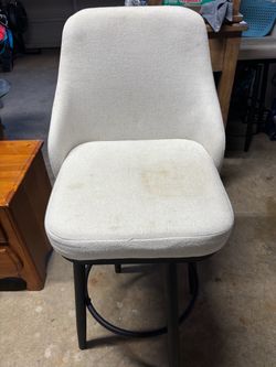 Upholstered Accent Chair with Metal Base 30 inches 2x