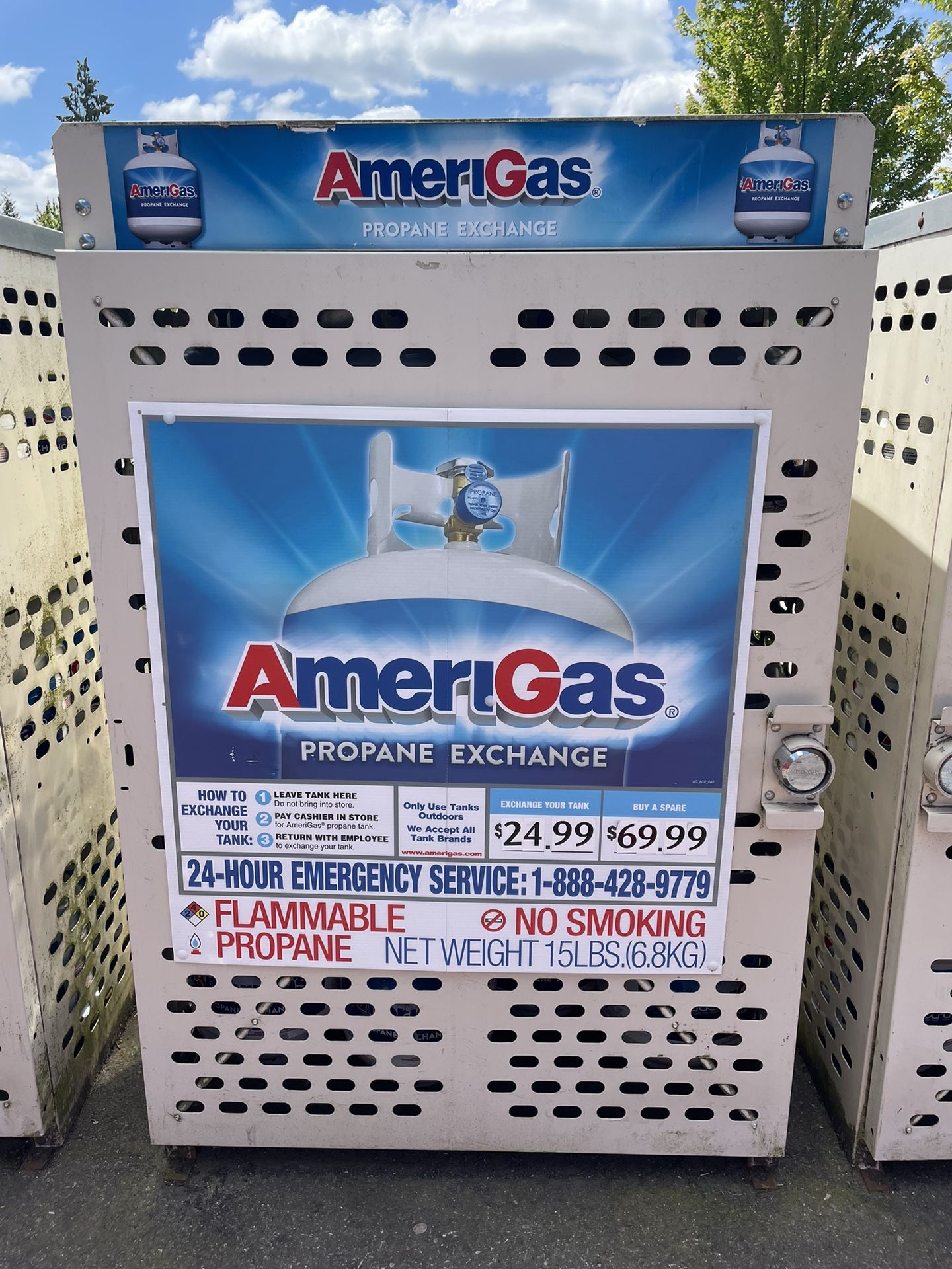 Gas Station Amerigas Propane Refill Near Me AMERIGAS Propane Tank