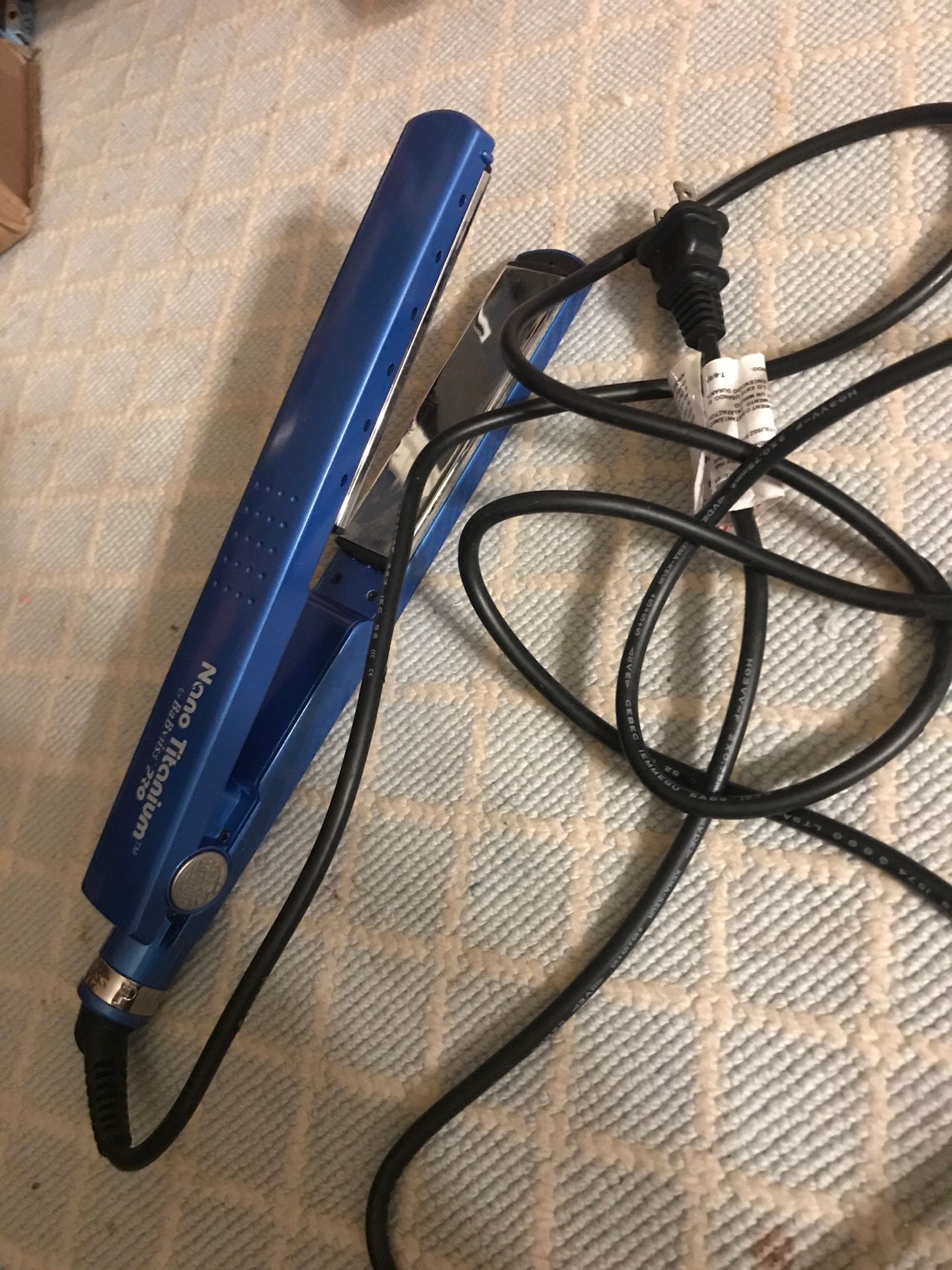 Titanium flat iron