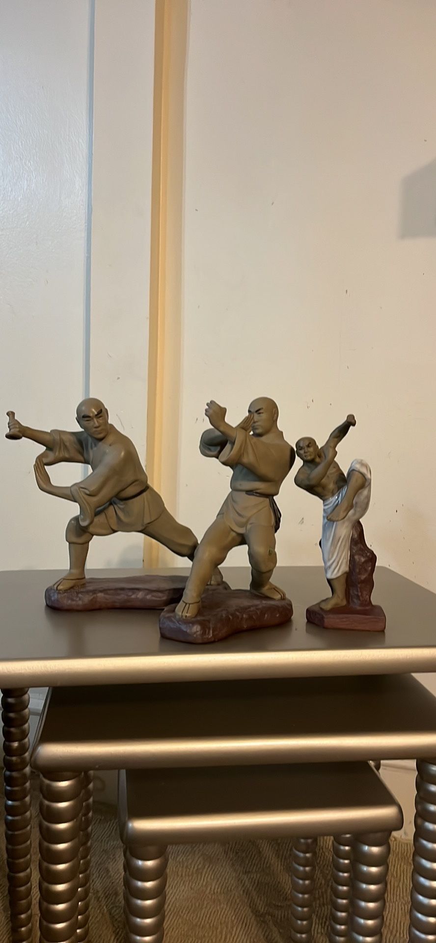 Monk Statues