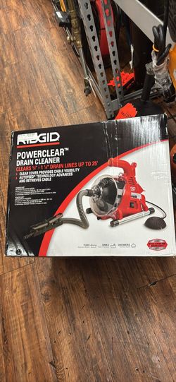 Ridgid drain cleaner