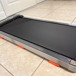 Walking Pad Portable Under Desk Treadmill with Incline 2.5HP for Home Office 265 lbs Capacity Remote Control LED