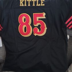 49er Rivalries Jerseys, Warner, Bosa, Purdy, McCaffrey, Pearsall And Kittle Mens Sizes.
