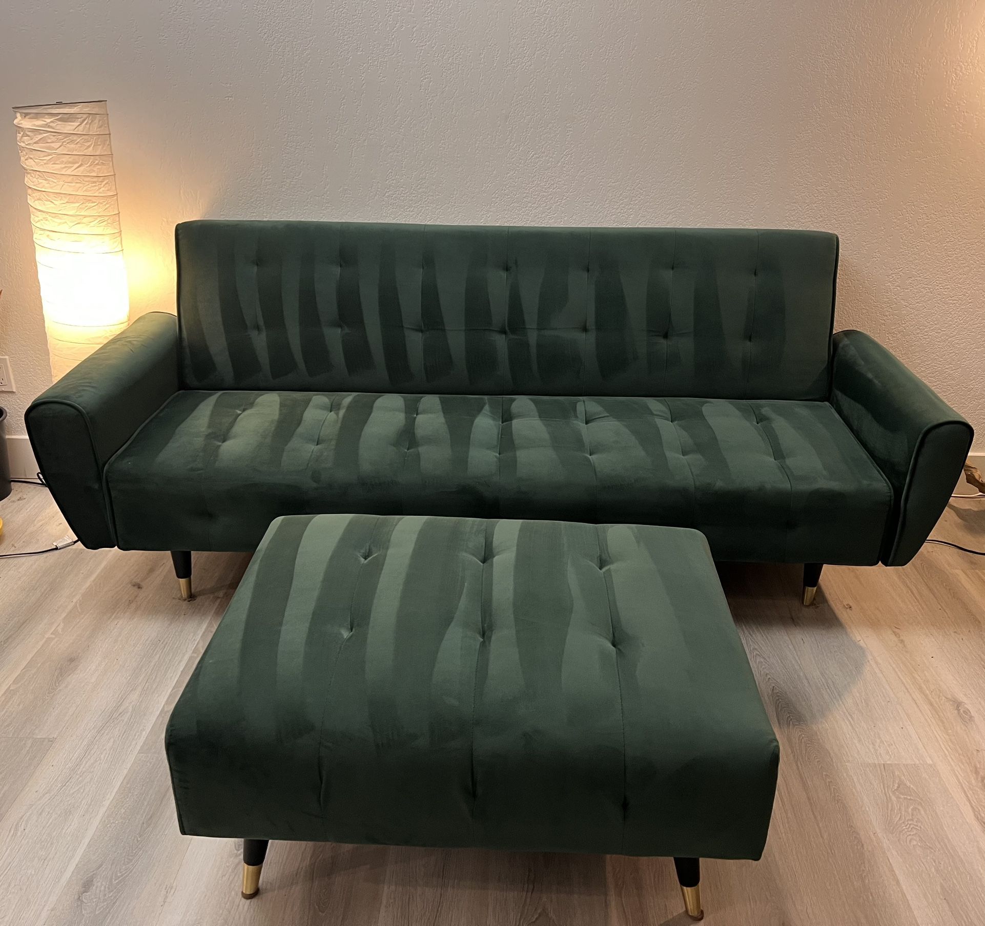 Sleeper Couch With Ottoman 