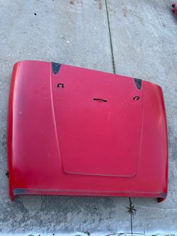 Jeep Wrangler YJ OEM Front Hood Red 1987 through 1995