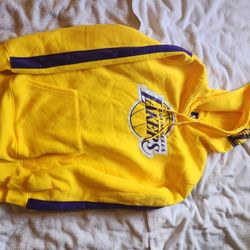 Lakers Medium Hoodie With NBA Tag 