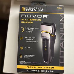 Microtouch titanium rover all terrain shaver