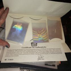 Larry Byrd Hologram 3 Card Collector Set 
