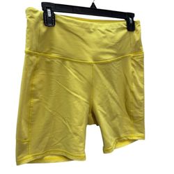 CALIA by Carrie Underwood Yellow Women's Shorts