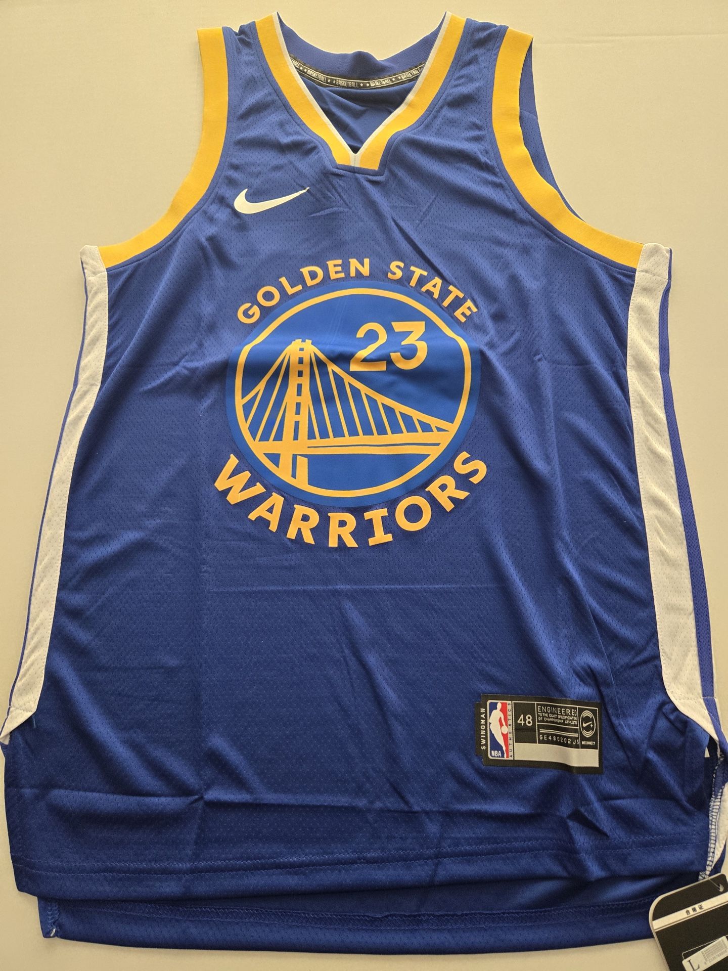 NBA Warriors Brave Warrior Green Jersey 23#