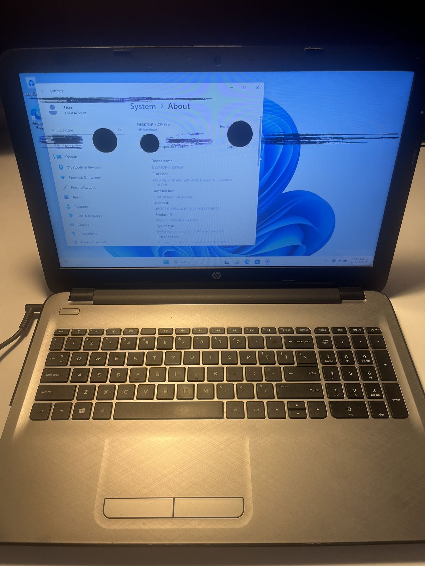 HP Notebook Laptop