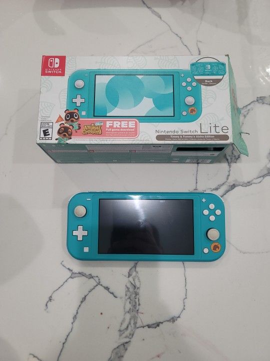 Nintendo Switch Lite Animal Crossing Edition