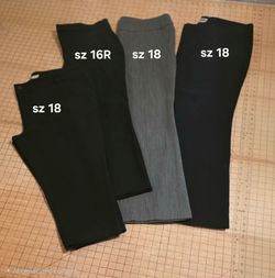 4 Pairs Womens Work Pants - Sz 16-18