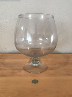 Fishbowl jumbo margarita glass