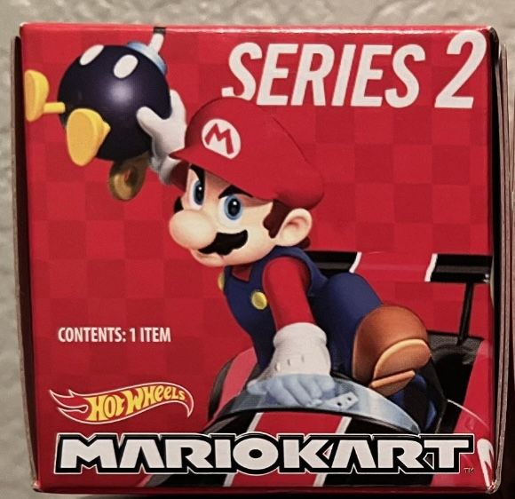 Hot Wheels Mario Kart Series 2 Mushroom Cup Trophy Brand New Sealed Box Code 14